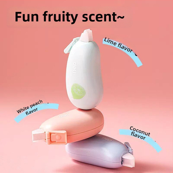 Bandă corectoare DL V21 pentru elevi din învățământul primar, aromată cu parfum de fructe, creativă și distractivă, compactă