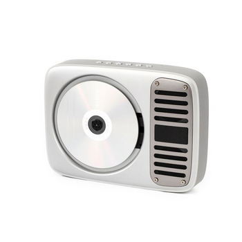 CD player portabil cu Bluetooth, suport MP3-CD și funcție de înregistrare a discului pentru învățarea limbilor