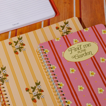 Jurnal spiral personalizat de stil retro pentru studiu și planificare, A5 planner