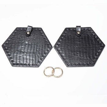 BAG049 Accesorii din piele PU pentru genți – DIY, țesute și cusute manual
