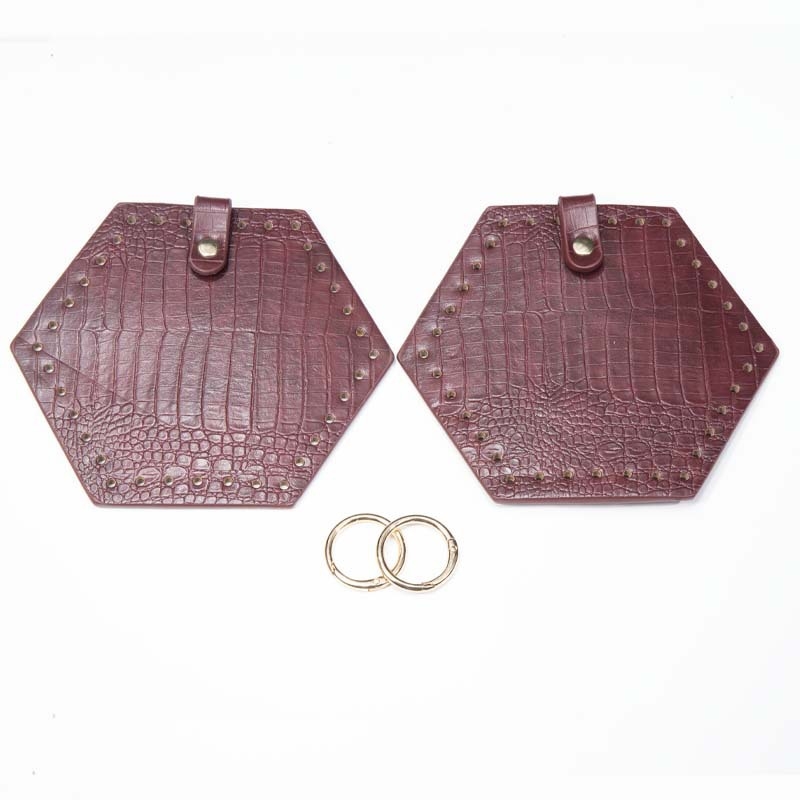 BAG049 Accesorii din piele PU pentru genți – DIY, țesute și cusute manual