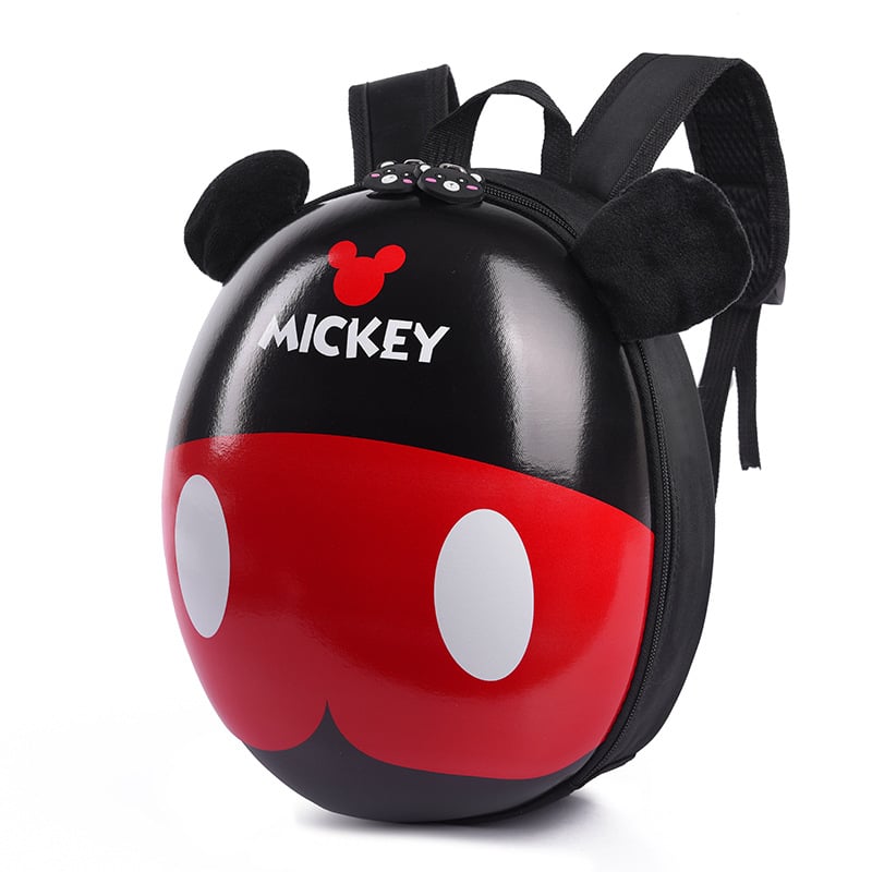 Rucsac desen animat pentru grădiniță, anti-pierdere, pentru copii 2–6 ani, design Mickey Ladybug, rucsac cu husă rigidă