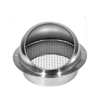 Ventilație exterioară din oțel inoxidabil 304 pentru peretele bucătăriei, protecție împotriva ploii și a păsărilor
