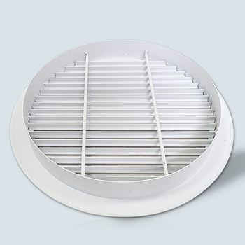 Lamă de ventilație din aliaj de aluminiu/ABS, ușă grilă cu strat simplu și strat dublu, balama, ieșire aer și aer de retur