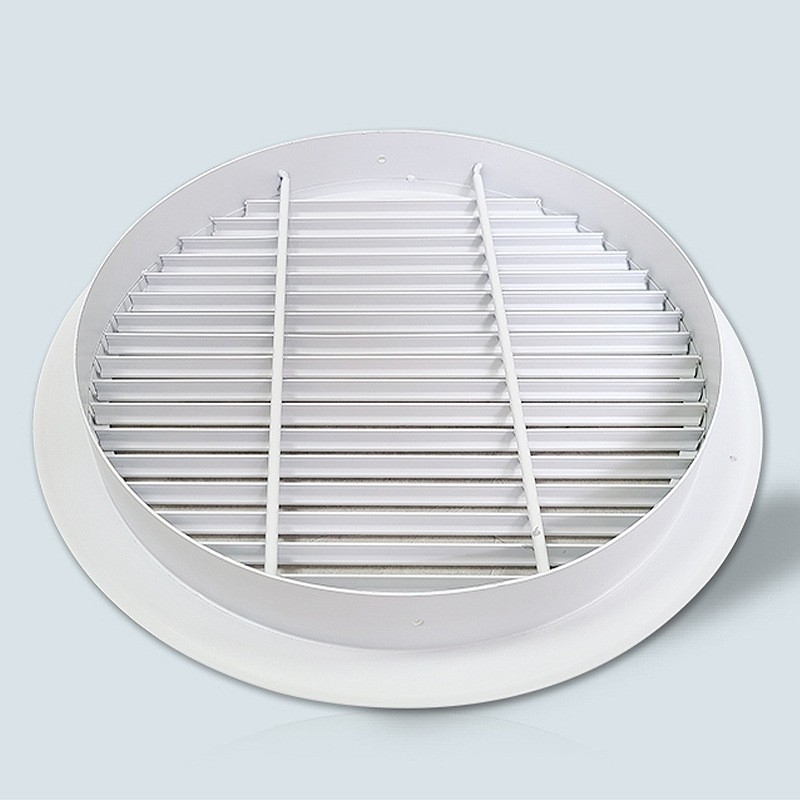 Lamă de ventilație din aliaj de aluminiu/ABS, ușă grilă cu strat simplu și strat dublu, balama, ieșire aer și aer de retur