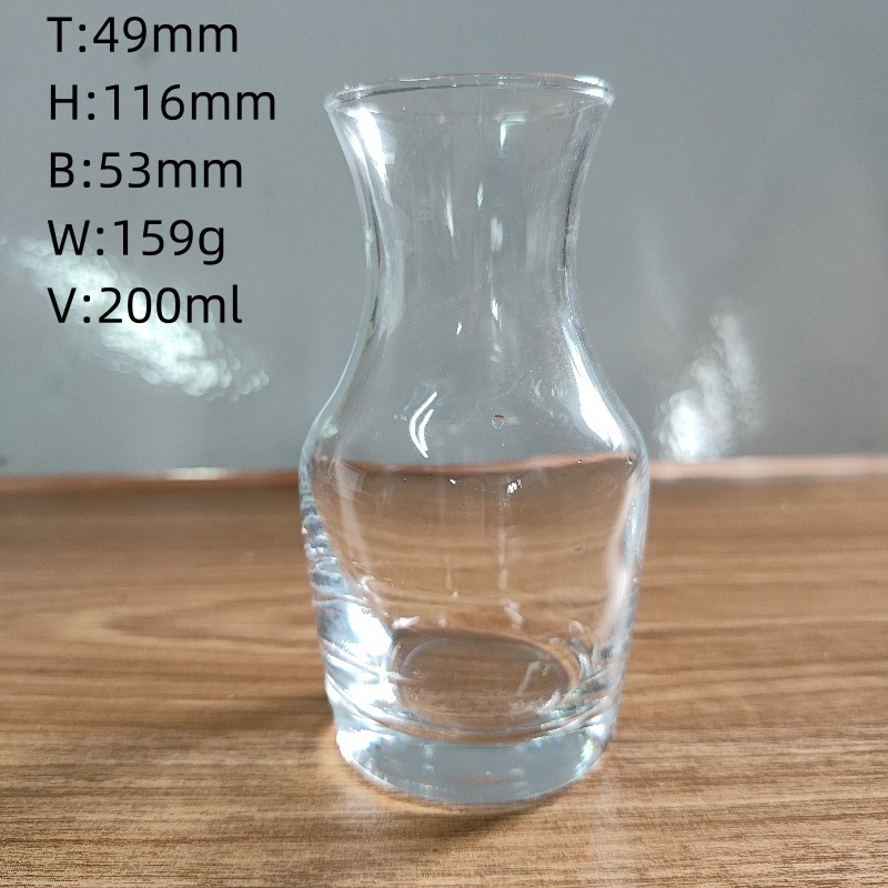 Decantor din sticlă pentru băuturi spirtoase cu logo personalizabil