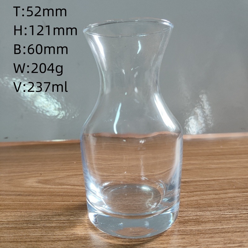 Decantor din sticlă pentru băuturi spirtoase cu logo personalizabil