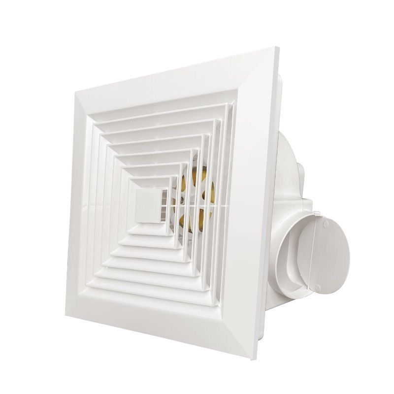 Northern Fir DDPQS01070 Ventilator de evacuare pentru tavan, baie și bucătărie, silențios și puternic