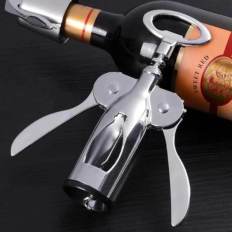 Deschizător de sticle de vin multifuncțional, pentru uz casnic și în ospitalitate