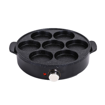 Elektronikus tapadásmentes grill-serpenyő kereskedelmi és otthoni használatra, mini serpenyő reggelire, tojás és hamburger, multifunkcionális