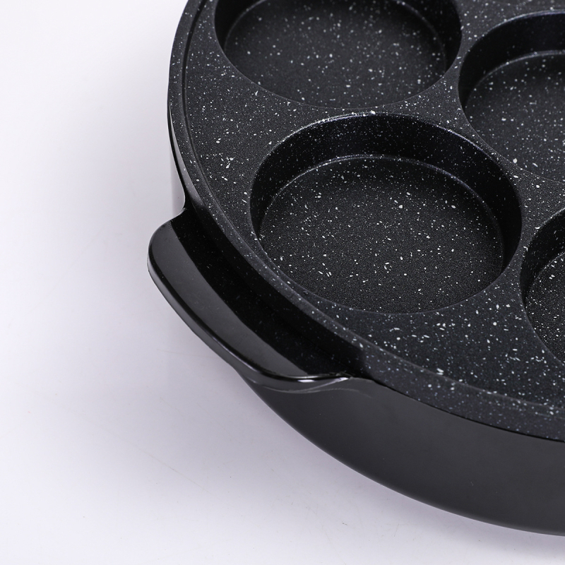 Elektronikus tapadásmentes grill-serpenyő kereskedelmi és otthoni használatra, mini serpenyő reggelire, tojás és hamburger, multifunkcionális