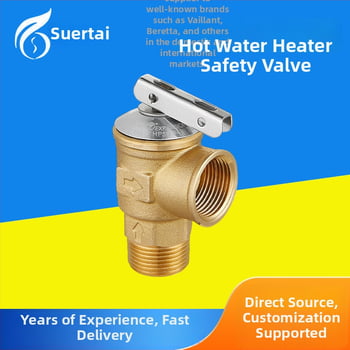 Nástenný poistný ventil ohrievača vody s mikrootváracím poistným ventilom pre solárne ohrievače vody