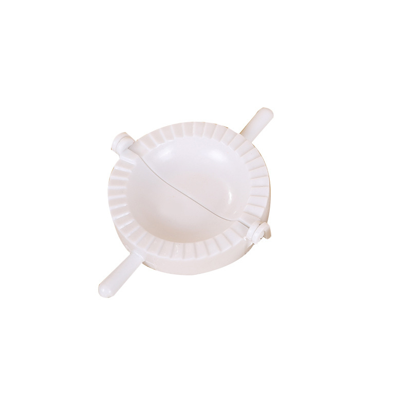 Mașină manuală pentru gătitul găluștelor acasă, cu bețișor din lemn, matriță din plastic pentru găluște și clips – două dimensiuni
