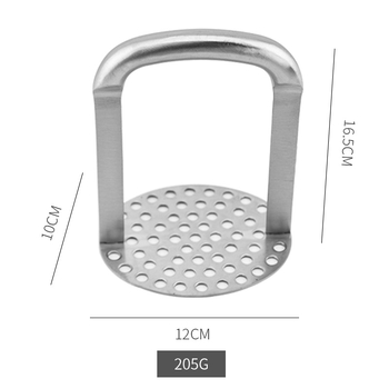 Zdrobitor de cartofi din oțel inoxidabil — zdrobitor manual pentru piure de bebeluși, uz casnic