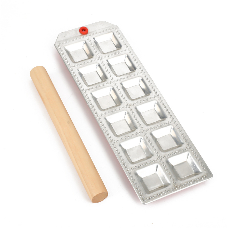 Formă pătrată cu 12 cavități pentru colțunași — unealtă multifuncțională pentru colțunași, paste și fondant