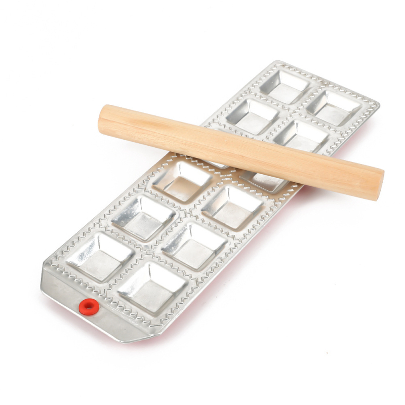 Formă pătrată cu 12 cavități pentru colțunași — unealtă multifuncțională pentru colțunași, paste și fondant