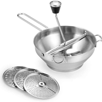 Rantu zdrobitor manual pentru legume din oțel inoxidabil