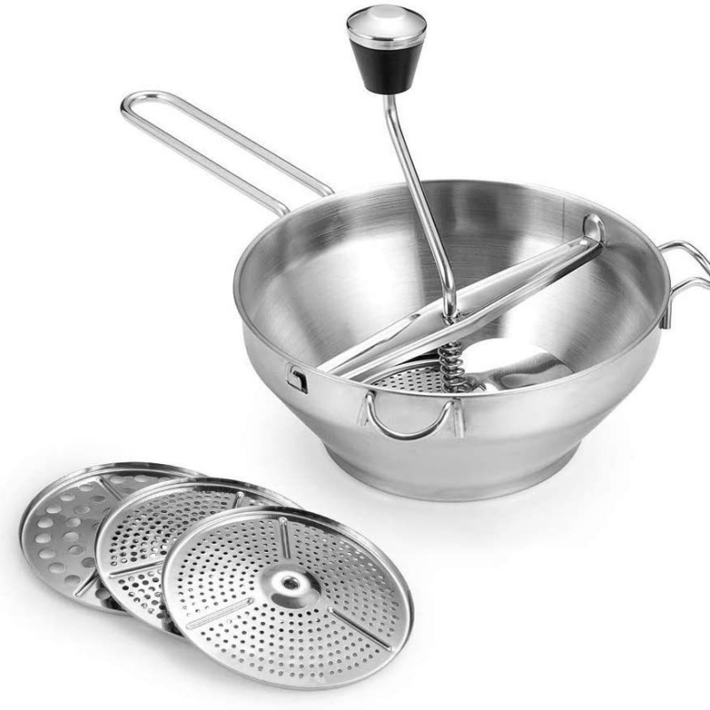 Rantu zdrobitor manual pentru legume din oțel inoxidabil