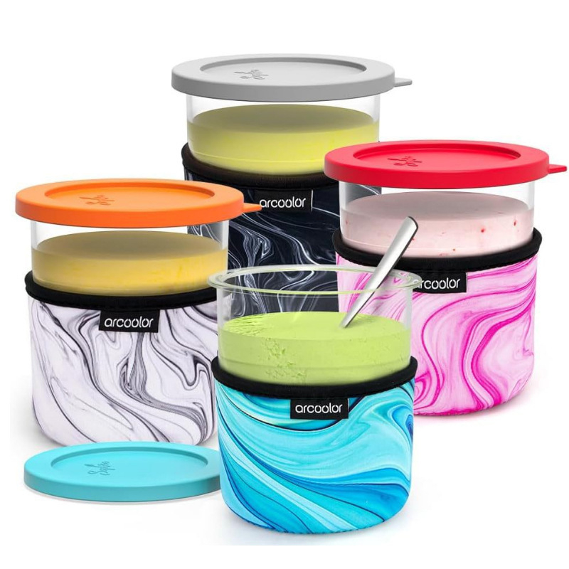 Manșon neopren izolat de 24oz pentru cană de cafea și înghețată - Ninja Cup