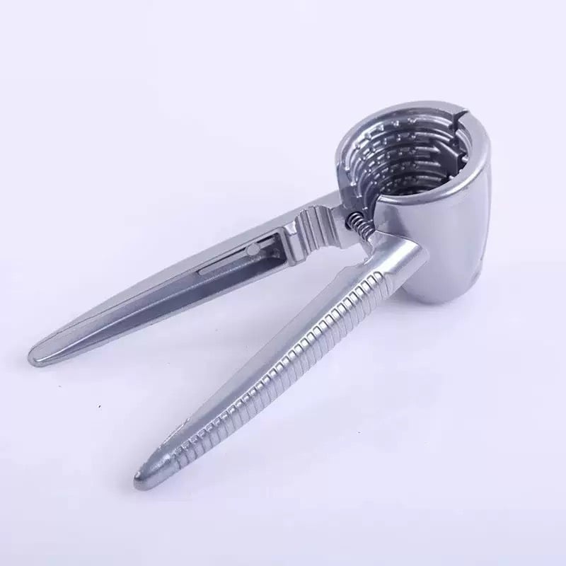 Cracator de pecană și decojitor de coajă, clips de bucătărie din aliaj de aluminiu, unealtă multifuncțională cu două brațe pentru semințe