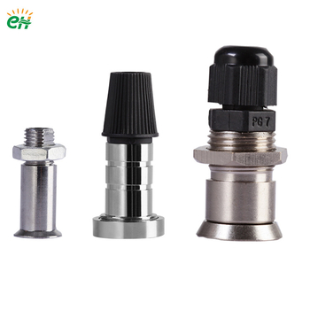Cap de iluminat cu fibră optică submersibil IP68 pentru fundul piscinei, oțel inoxidabil, montaj încastrat