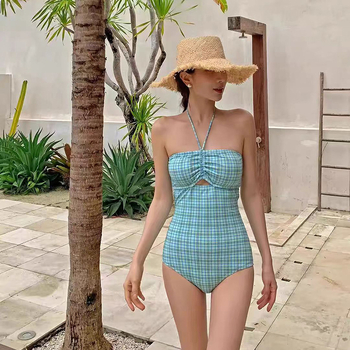 Costum de baie o piesă pentru femei 2026 – stil sexy, acoperire a burții, spate decupat, croială strânsă pentru băi termale și vacanțe
