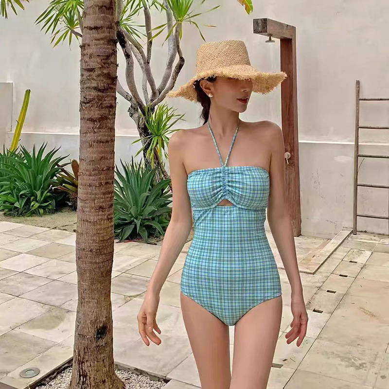 Costum de baie o piesă pentru femei 2026 – stil sexy, acoperire a burții, spate decupat, croială strânsă pentru băi termale și vacanțe