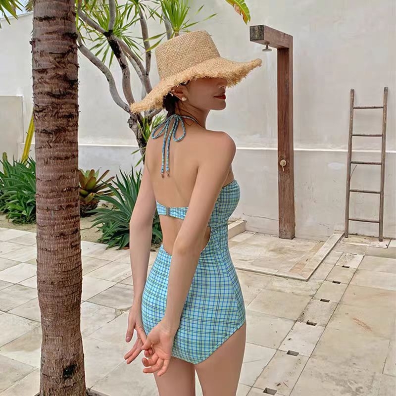Costum de baie o piesă pentru femei 2026 – stil sexy, acoperire a burții, spate decupat, croială strânsă pentru băi termale și vacanțe