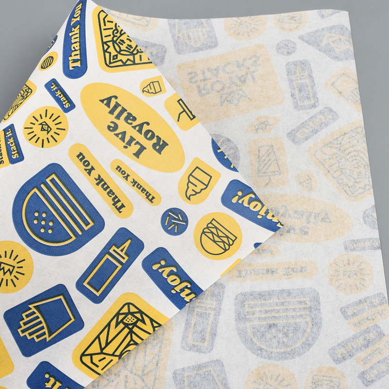 Hârtii de unică folosință pentru farfurii, hârtie alimentară antiulei pentru tavă, pentru pâine și sandvișuri