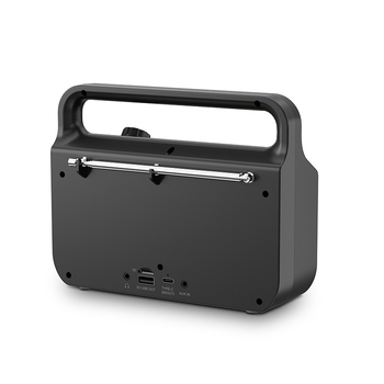 DAB radio cu baterie de 10000mAh și încărcare rapidă, difuzor Bluetooth încorporat