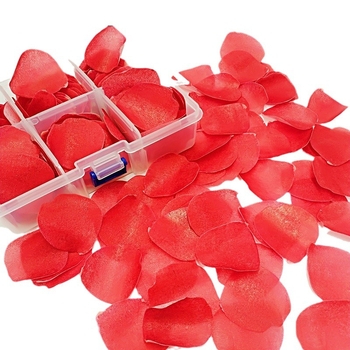 Petale de trandafir din hârtie wafer pentru decorarea torturilor