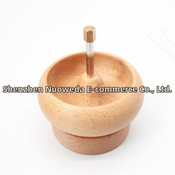 Unealtă DIY pentru așezarea mărgelelor – 10 cm, din lemn masiv, manual