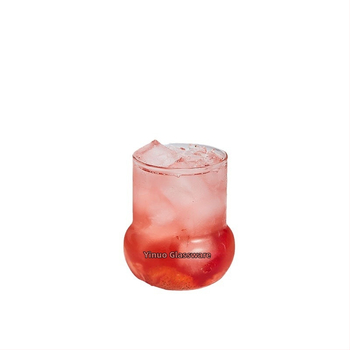 Tepluvzdorná kávová šálka z borosilikátového skla s viečkom, bez rúčky, na ľadové americano, džús, cold brew a perlivú vodu