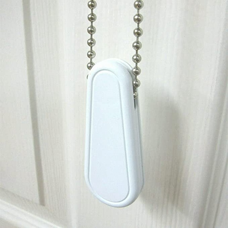 Mâner de tragere pentru perdea, cu greutate, alb, 9,6 cm, accesorii pentru șnur cu mărgele
