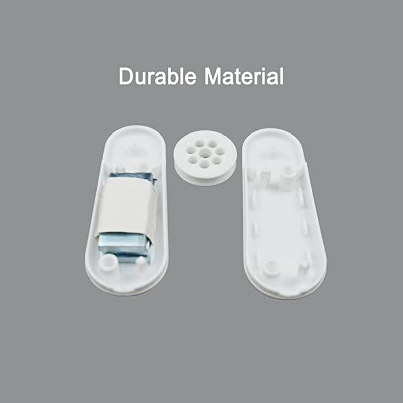 Mâner de tragere pentru perdea, cu greutate, alb, 9,6 cm, accesorii pentru șnur cu mărgele