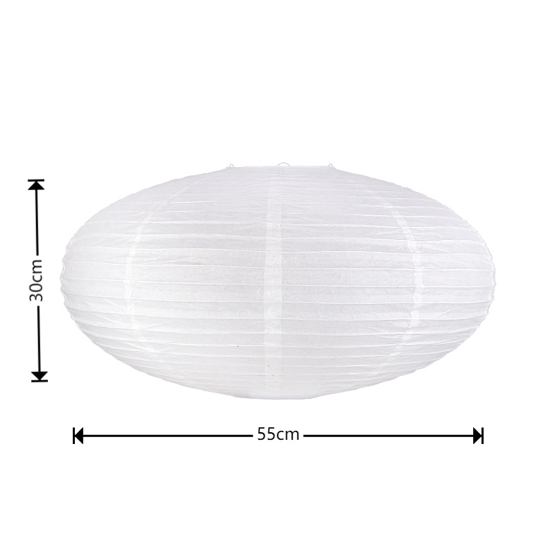 Lampa UFO în stil japonez Noguchi Isamu pentru casă, cafenea sau pensiune — veioză pendulă artizanală pentru ambient