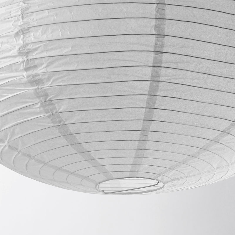 Lampa UFO în stil japonez Noguchi Isamu pentru casă, cafenea sau pensiune — veioză pendulă artizanală pentru ambient