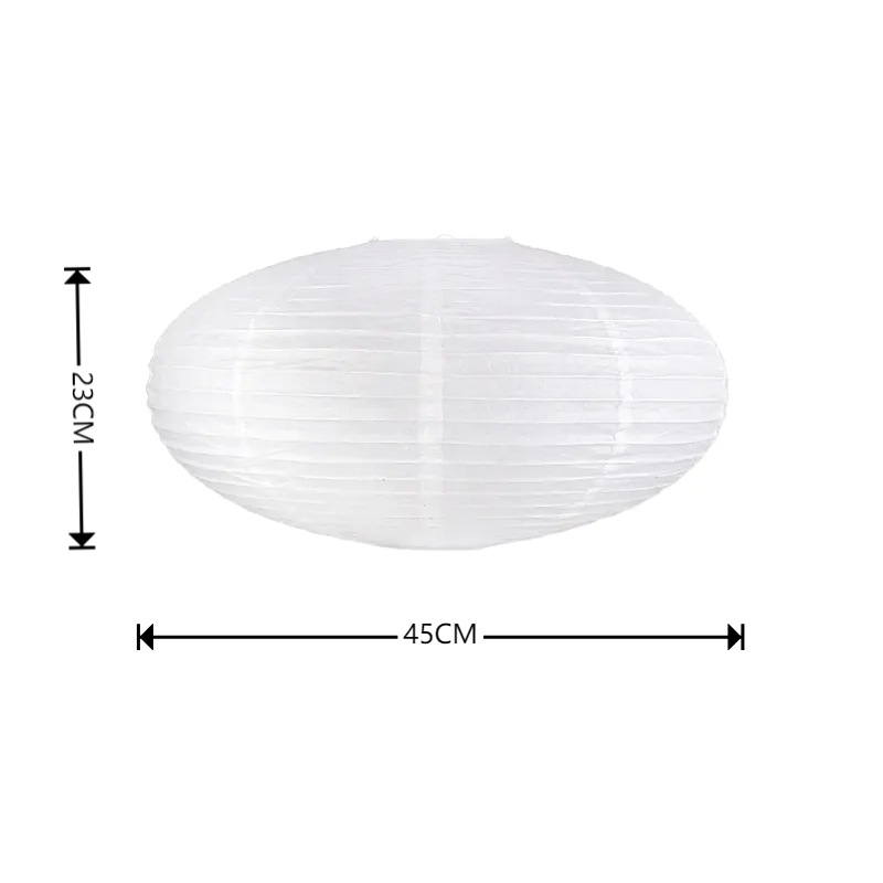 Lampa UFO în stil japonez Noguchi Isamu pentru casă, cafenea sau pensiune — veioză pendulă artizanală pentru ambient