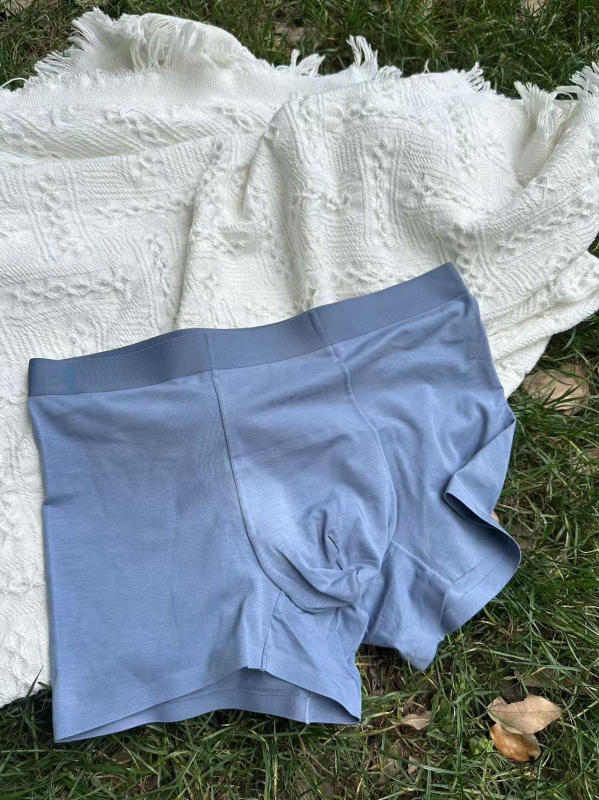 50 de perechi de boxeri pentru bărbați, talie medie, din Lenzing Modal, confortabili și respirabili, de culoare solidă.