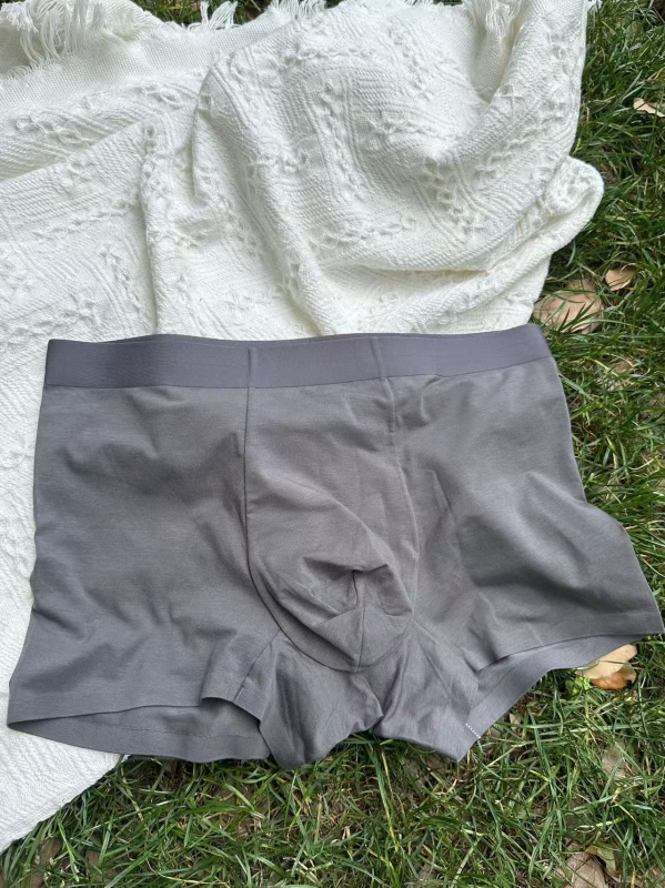 50 de perechi de boxeri pentru bărbați, talie medie, din Lenzing Modal, confortabili și respirabili, de culoare solidă.