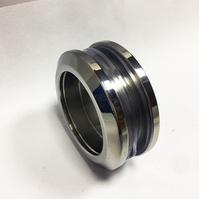 Mâner din oțel inoxidabil pentru uși de sticlă, mâner rotund închis, negru Ø68 mm, pentru duș și uși glisante