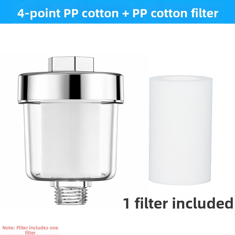 Prefiltru sediment transparent pentru purificatorul de apă pentru uz casnic, cartuș de filtrare cu debit mare, filtru de duș anti-explozie