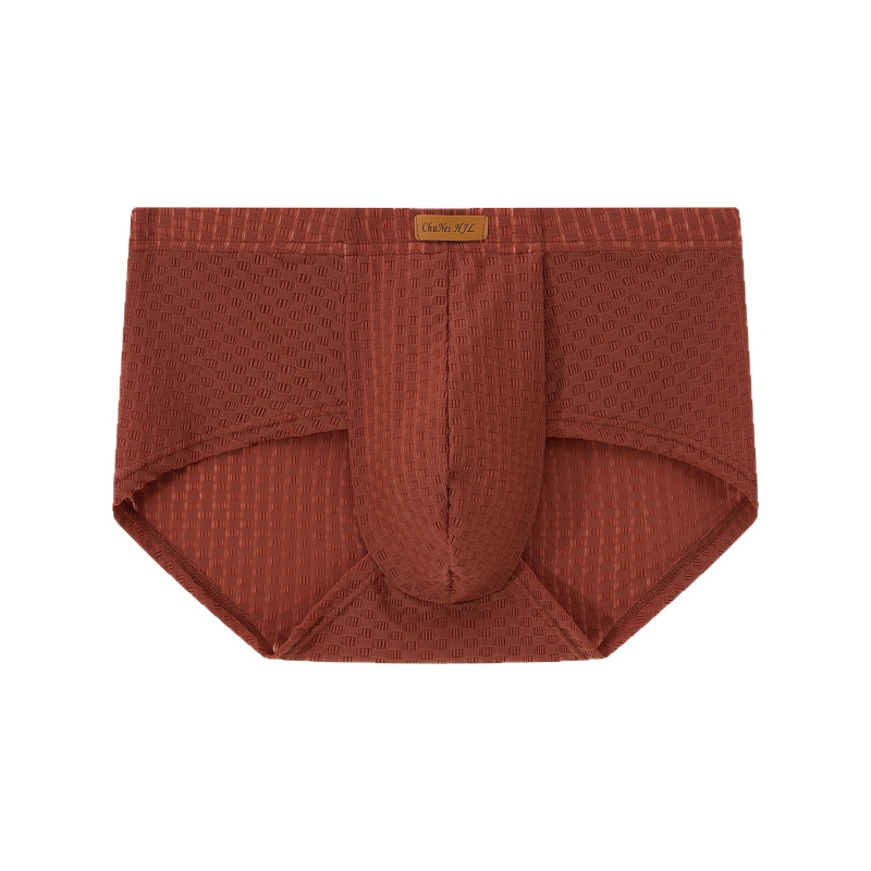 Ice Silk boxeri pentru bărbați – respirabili, uscare rapidă, jacquard simplu, culoare solidă