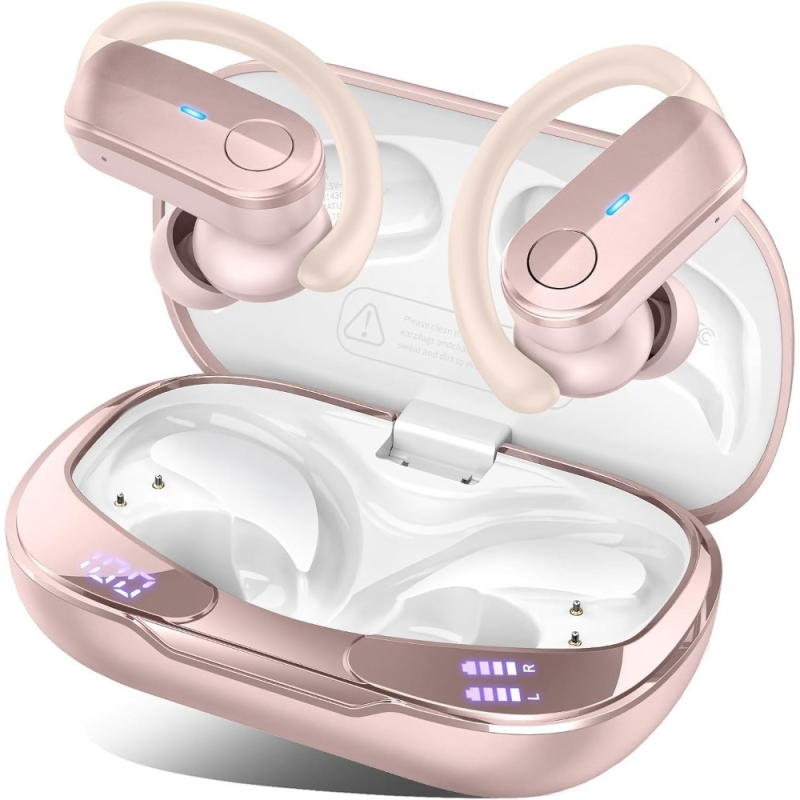 Ασύρματα αθλητικά ακουστικά Bluetooth 5.4 IPX8 αδιάβροχα