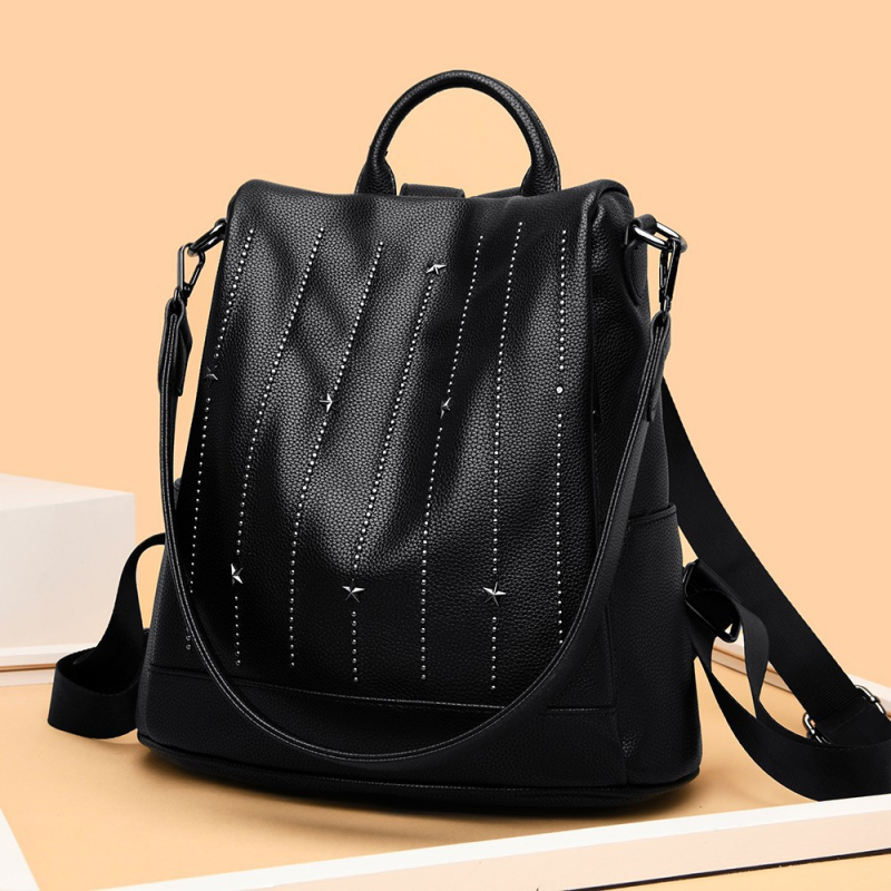 Rucsac feminin cu anti-furt pentru călătorii, rucsac casual, stil și versatil