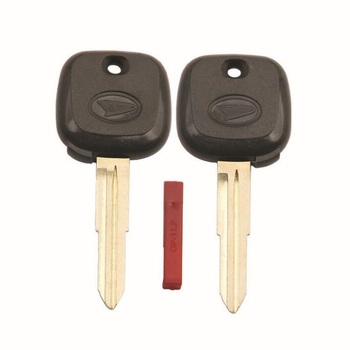 Carcasă pentru cheie Daihatsu pentru modificarea cheii secundare, model B-198, carcasă din nylon cu nucleu din cupru alb