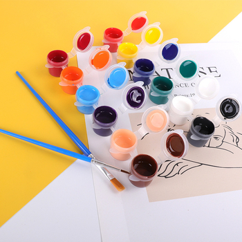 3 ml integrirane akvarelne boje u štapićima, 12 boja i 6 boja, za graffiti DIY s četkicom, perive i prijenosne za bojanje