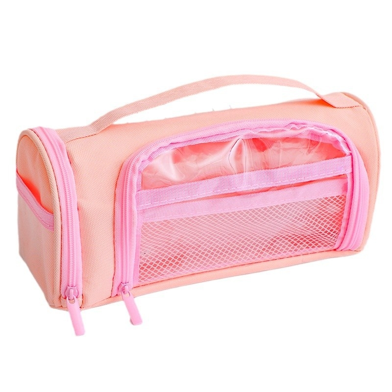 Penar transparent cu deschidere frontală, capacitate mare, stil japonez, pentru elevi (model 2025)