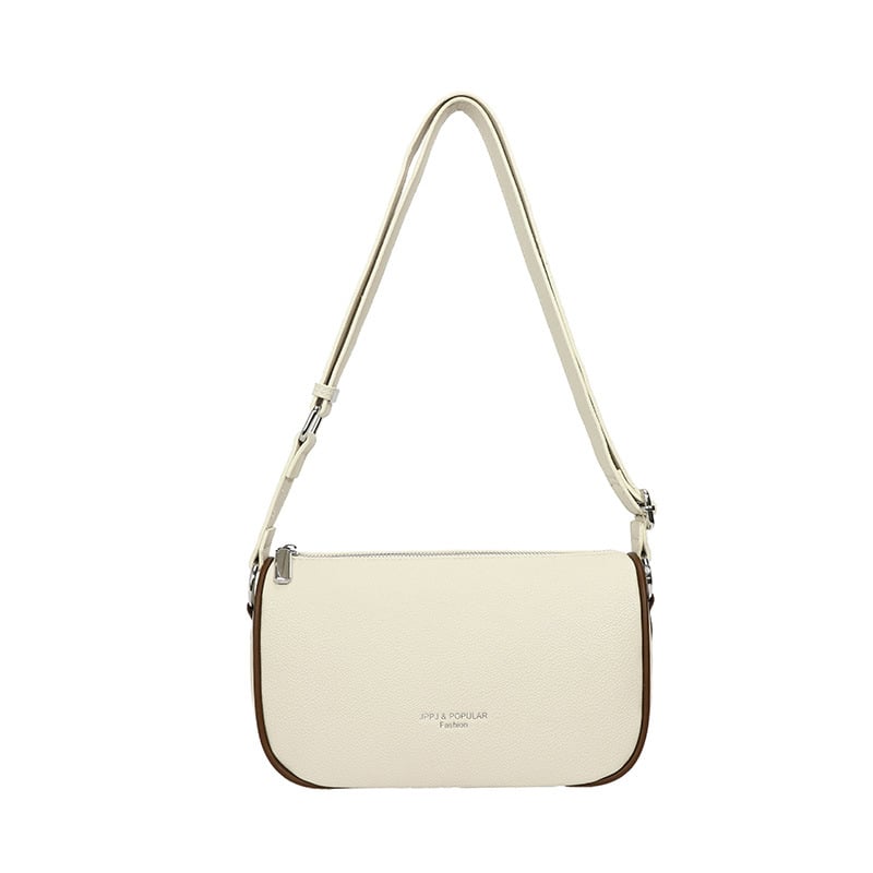 Geantă tip șa în stil coreean, simplă, culoare solidă, geantă crossbody pentru femei, capacitate mare, pentru uz zilnic