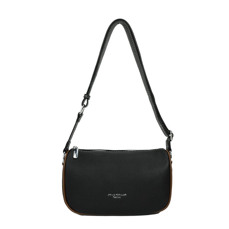 Geantă tip șa în stil coreean, simplă, culoare solidă, geantă crossbody pentru femei, capacitate mare, pentru uz zilnic